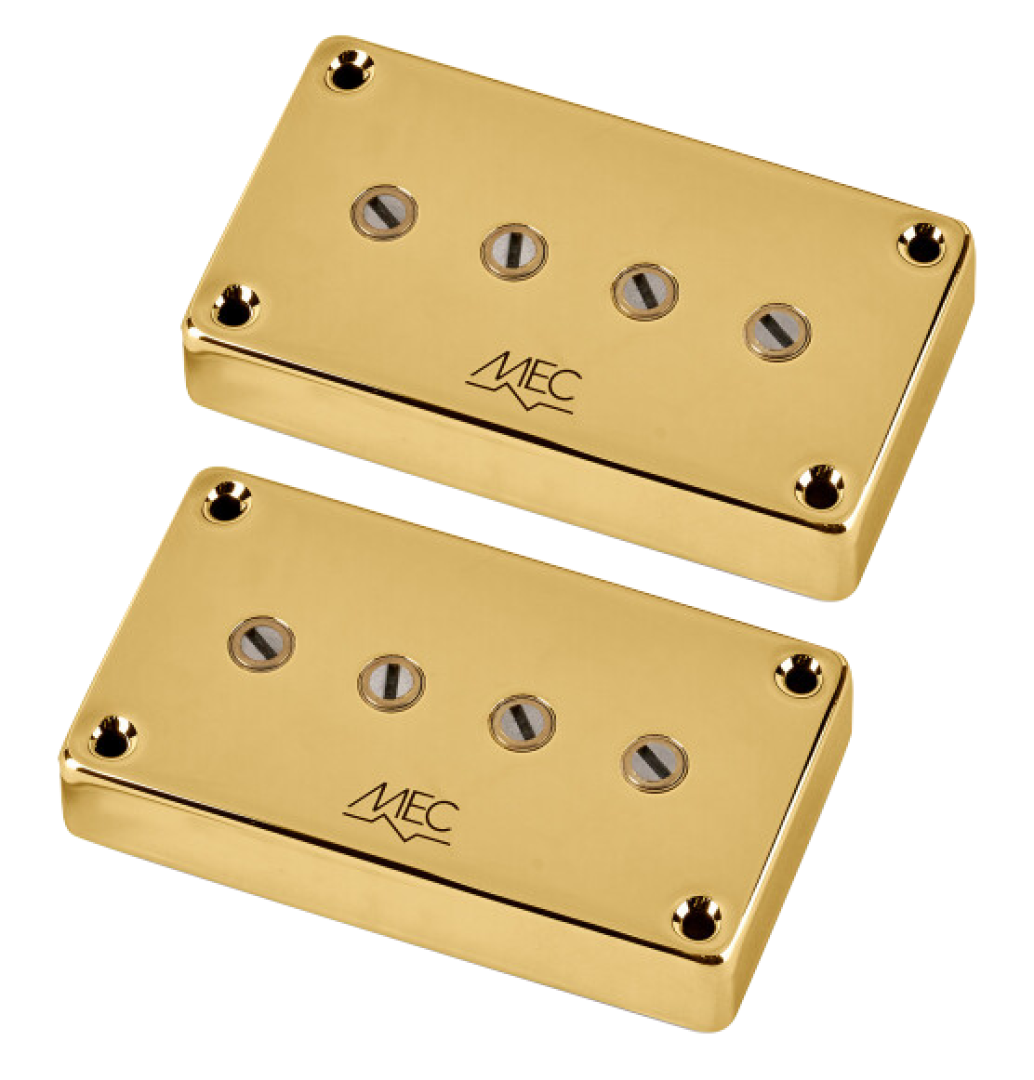 MEC 4-String Vintage Bass Pickup Set Gold